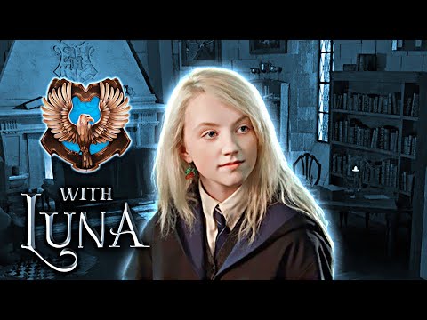You're with Luna at Ravenclaw 🦅 Hogwarts Ambience + Dialogue ◈ Luna Lovegood talks with You 💙