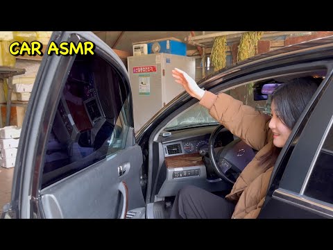 ASMR AT Neighborhood CAR (SM5) 🚙🏍️ Outdoors & indoors tapping, scratching