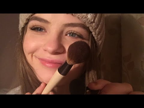💜ASMR- Personal Attention with Face/Mic Brushing and Mouth Sounds, Repeating the word "Dust"💜