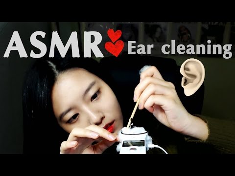 [korean 한국어 ASMR]자극적인 귀청소(Ear cleaning),잠잘오는 소리