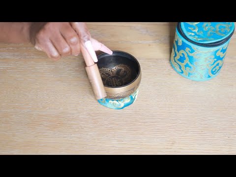 Water In Singing Bowl ASMR Frequency Vibrations