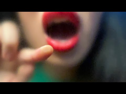 ASMR KISSES ON GLASS with different shades of lipstick 💋and more!