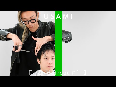 ASMR カリスマ美容師の巧みなヘアカットとハサミの音/THE FIRST CUT/宇佐巳大介