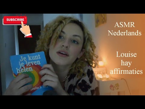 ASMR Dutch / nederlands fluisteren 💕 Louise Hay affirmaties 💤