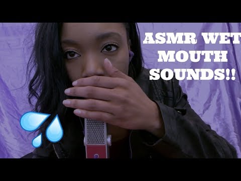 ASMR | FAST WET MOUTH SOUNDS & HAND MOVEMENTS |TINGLES | STICKY TONGUE SOUNDS