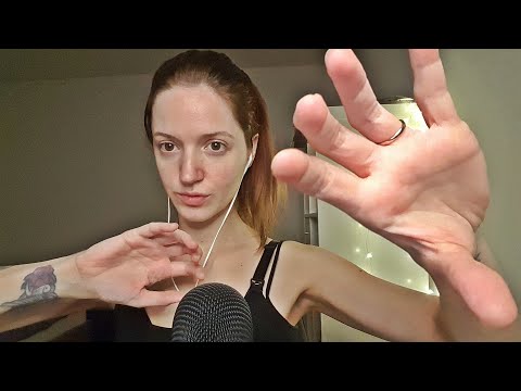 ASMR pure hand + intense crinkle sounds, fabric scratching, glass tapping... - Patreon Trigger Dec.
