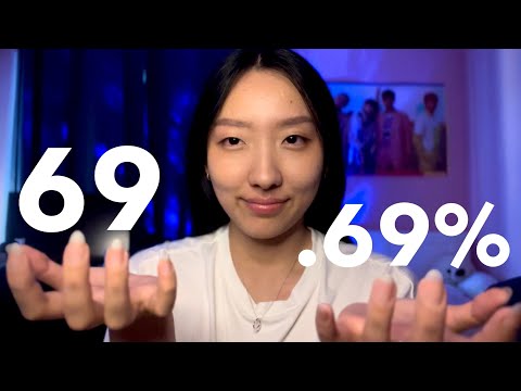ASMR Triggers that will make 69.69% of you sleep