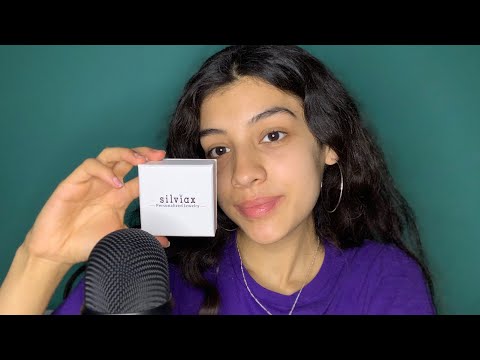 ASMR Jewelry Collection (Whispers/Tapping/Crinkles) ft. Silviax Jewelry