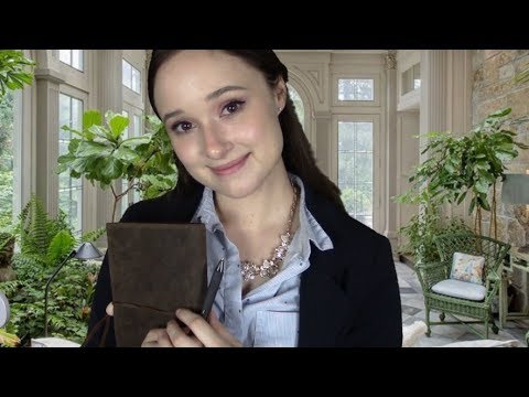 I'm your Personal Assistant! (Fabric Sounds, Writing, Soft Spoken)