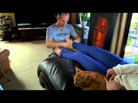 Foot Massage with Kitty Cat & Dmitri