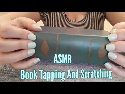 ASMR Book Tapping And Scratching(Fast)