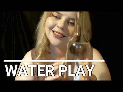 [ASMR] Water bottle play and drinking (softly spoken)