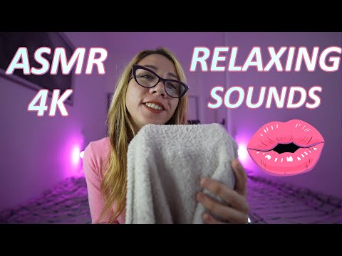 ASMR | RELAXING TOWEL | 3DIO MIC | 4K 💎