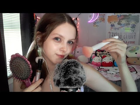 ASMR my favorite triggers to help you tingle & relax ♡ (whispering)