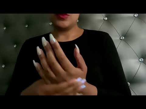 ASMR| Hand rubbing￼👋White noise🌬 and a little talking￼ 🎙