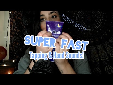 Fast & Aggressive ASMR | FAST Tapping & Hand Sounds for INTENSE Tingles