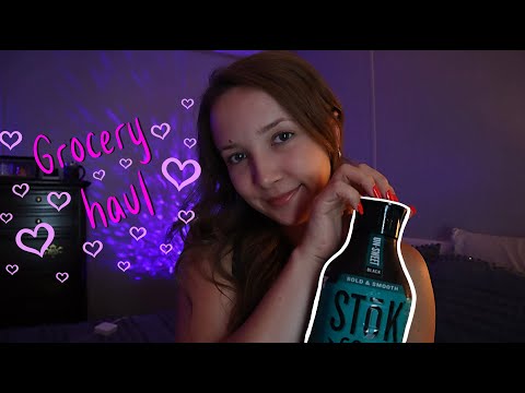 ASMR| Mini Grocery Haul ✨good watch for crinkle lovers✨