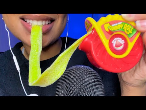 ASMR | Eating Candy In Your 👂🏽 Bazooka Candy 👅