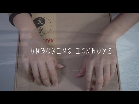 [ASMR] 4K ICNBUYS Zen Garden Pt1 (Unboxing)