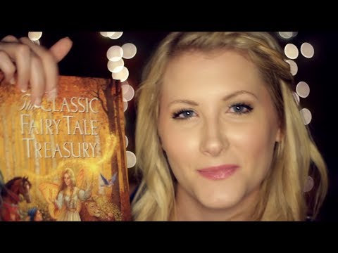 Bedtime Fairy Tales - Binaural ASMR - Soft Spoken/Whisper, Reading, Page Turning, Tapping