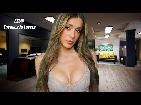 ASMR Coworkers Enemies to Lovers F4M ❤️ soft spoken, tapping, page turning...