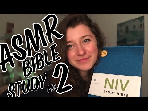 ASMR BIBLE STUDY 2 | Sleepy Relaxation To De-stress