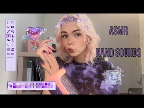 ASMR HAND SOUNDS ( finger fluttering, clapping, etc )