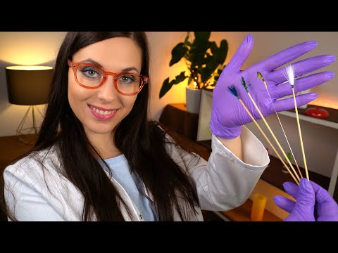 ASMR Ear cleaning roleplay | Hearing test, Tuning fork | EAR EXAM  | ASMR doctor
