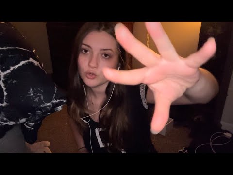 ASMR | anticipatory, stuttering, mouth sounds, tapping, scratching, hand movements, tongue flutters