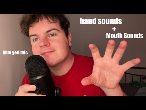 Fast ASMR Hand Sounds & Mouth Sounds