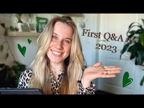 First Q&A in 2023 🌸💓 | Freizeit, Pläne, Partnerschaft.. | Maje ASMR