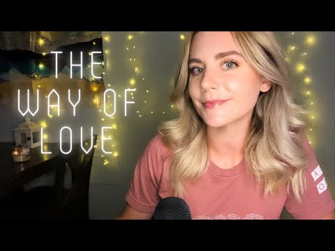 Christian ASMR ~ The Way of Love ~ Mic Scratching, Brushing, Hand Movements, Hair Play, Tapping