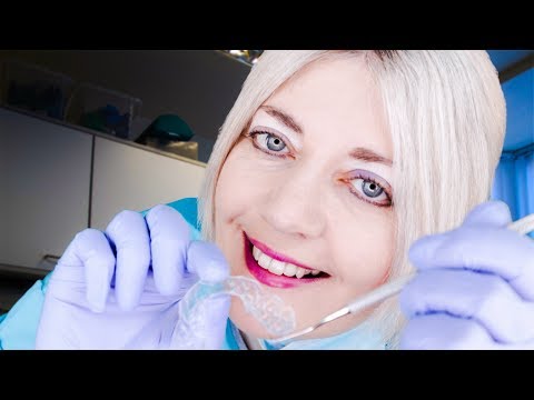 ASMR Dentist - Dental Aligner Fitting and Inspection