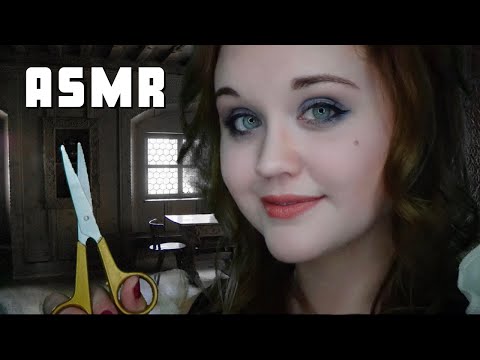 ASMR Fantasy | Medieval Hair Cut and Pampering | Journey to Eshon, Part VII | ASMR Roleplay