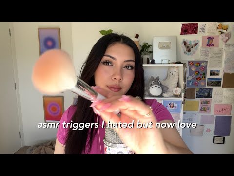 ASMR triggers i used to HATE… but now I LOVE them