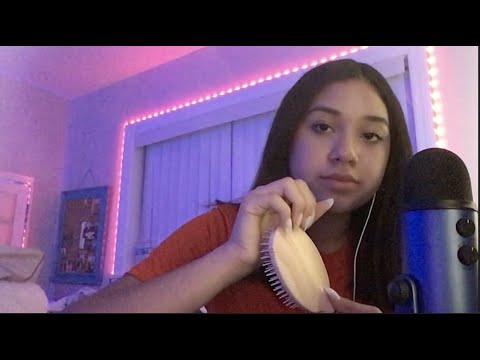 Hairbrush Sounds💆🏻‍♀️💕 (Tapping & Scratching)