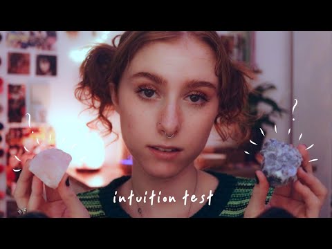 ASMR - Intuition Test | Can You Guess Correctly? ♡