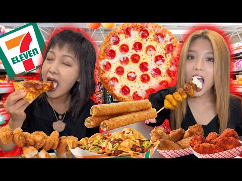 EATING ONLY 7 ELEVEN FOODS FOR A FULL DAY!