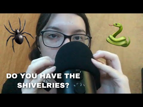 SPIDERS CRAWLING UP YOUR BACK, SNAKES SLITHERING DOWN RHYME| ASMR