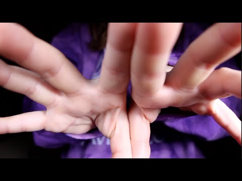 Up Close Hand Movements with Mic Brushing & Tingly Whispers ASMR💜