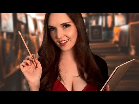 ASMR FLIRTY Artist is OBSESSED with YOU roleplay || soft spoken personal attention
