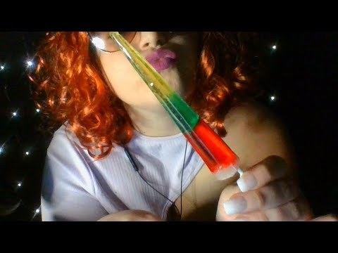 ASMR Sucking Astro Pop and Wet Mouth Sounds