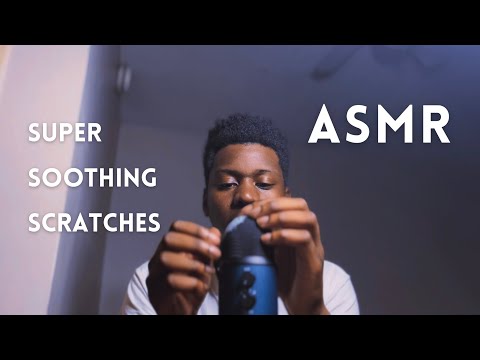 ASMR Fast And Aggressive Mic Scratching & Scalp Scratching