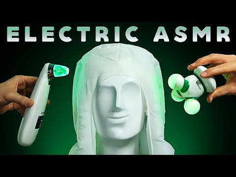 ASMR Electric Triggers from Ear to Ear (No Talking) Hum. Whir. BuZzZz...