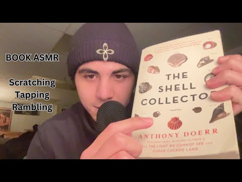Strictly Visual ASMR (No Sound) Book Triggers, Tapping, Scratching and Rambling