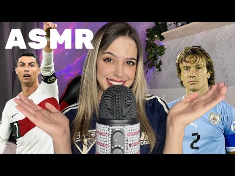 ASMR SUSSURRANDO O MEU TOP 10 JOGADORES FAVORITOS