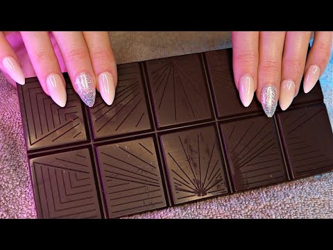 ASMR Chocolate Scratching & Tapping | Fast Triggers | No Talking