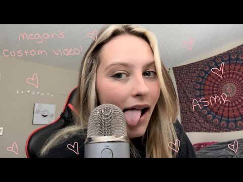 ASMR Trigger Words, Mouth Sounds, Hand Movements, and Unpredictable Triggers! Megans Custom Video