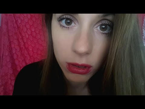 ASMR - a little chat with some mouth sounds and kissing