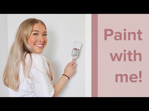 ASMR paint with me! brush + paint sounds